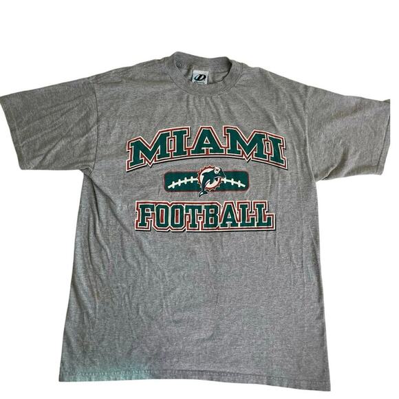 VINTAGE DYNASTY MIAMI DOLPHINS 
T-SHIRT SIZE XL FOOTBALL RARE 1996 ICONIC - Picture 10 of 12